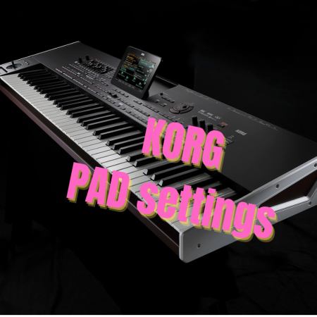 KORG Midi settings (1) Pad szerkesztés